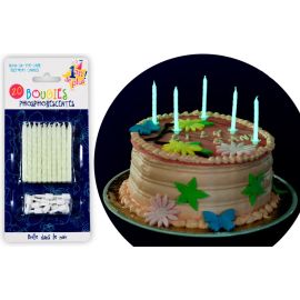 SVEČKE ZA TORTO, KI SVETIJO V TEMI, 20 KOSOV