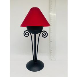 LANTERNA MALA, 21 CM - ELEGANTNA KOVINSKO STEKLENA DEKORACIJA