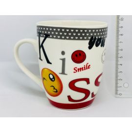 SKODELICA PORCELAN, SMILE , 10 CM