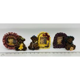 MINI OKVIR ZA SLIKE Z MEDVEDKOM, 6X5 CM