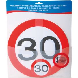 SET PROMETNIH ZNAKOV 30, 8/1, (FO)