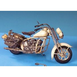 KOVINSKI MODEL MOTORJA, BEŽ BARVE, 16 CM