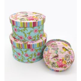 DARILNA OKROGLA ŠKATLA, FI14X8 CM